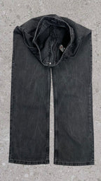 BOOHOO WIDE LEG JEANS - UK 10