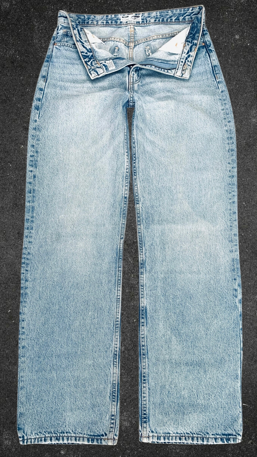 BERSHKA  WIDE LEG JEANS - UK 12