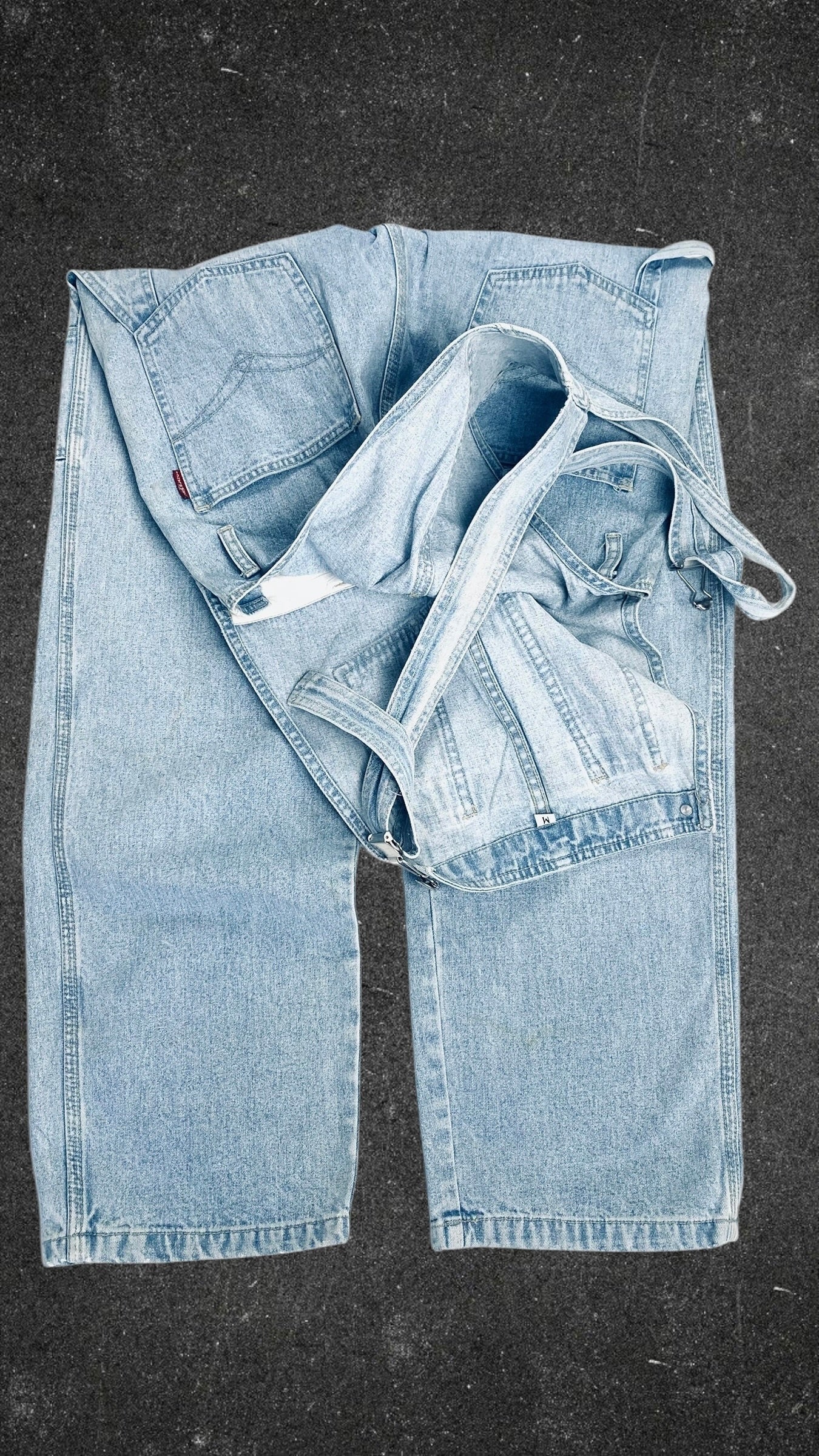 CASABLANCA 90's WIDE LEG VINTAGE OVERALL - UK 10