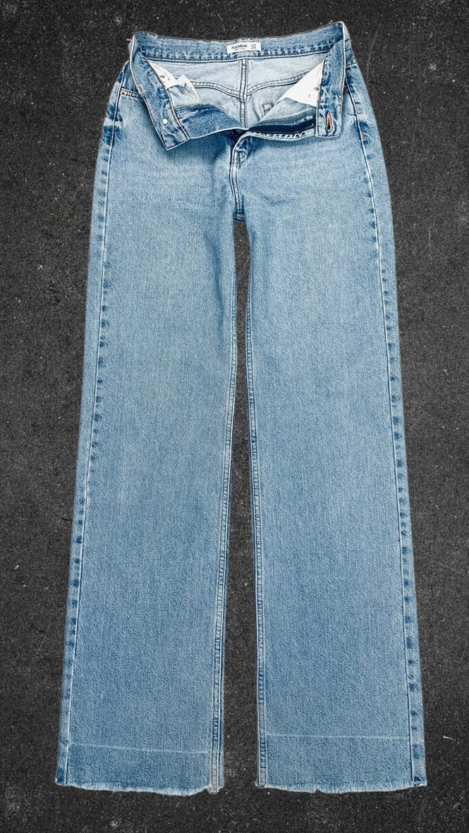 PULL & BEAR WIDE LEG JEANS - UK 8