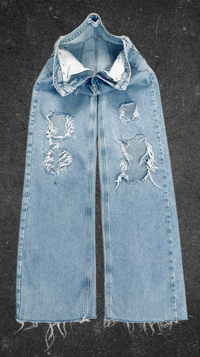 DENIM CO WIDE LEG JEANS