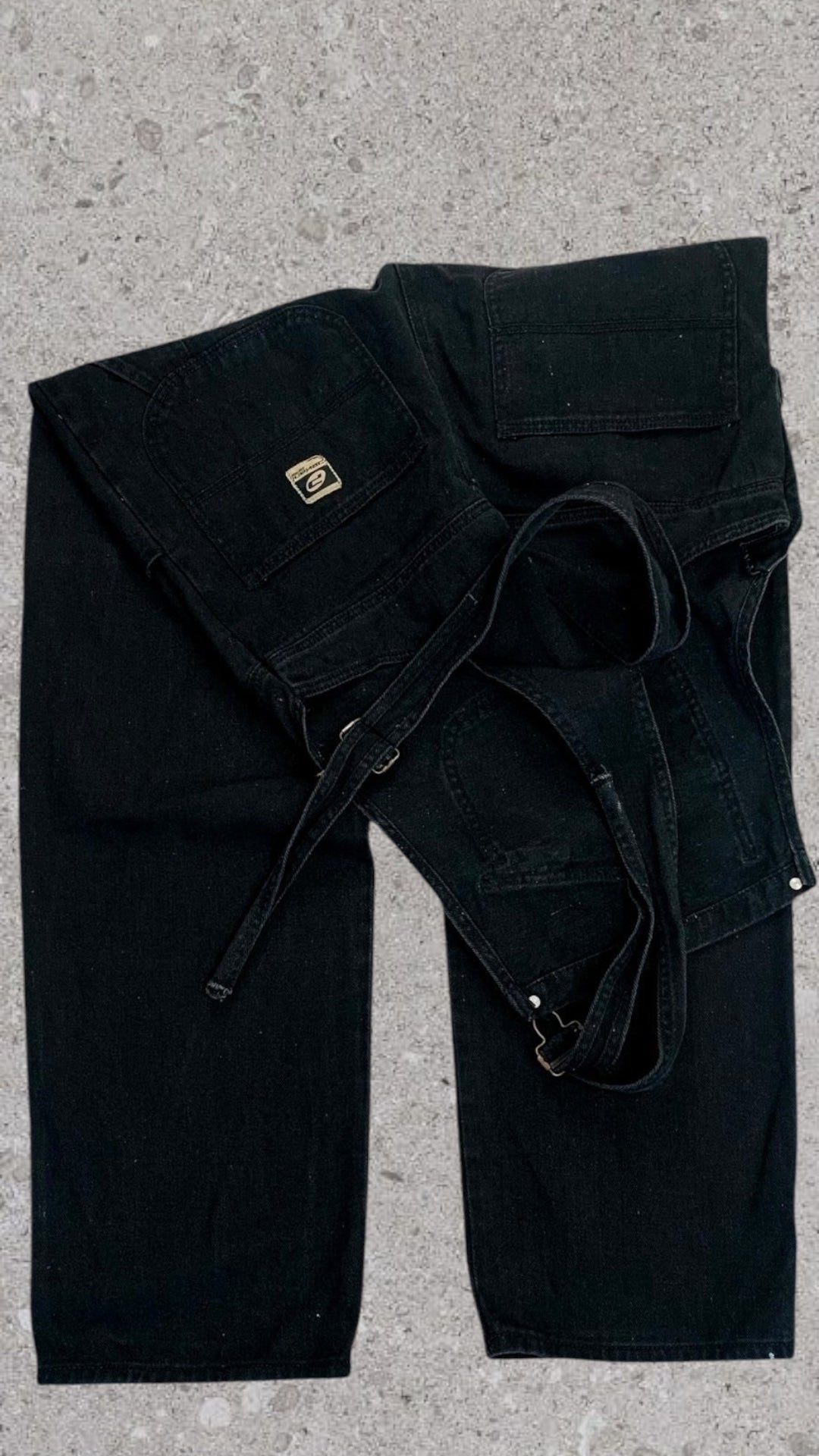 GEORGIO PEVIANI WIDE LEG VINTAGE OVERALL - UK 14