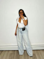 GARAGE WIDE LEG JEANS