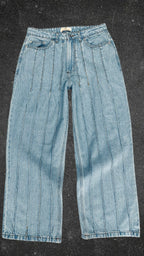 DON'T THINK TWICE WIDE LEG JEANS - UK 12