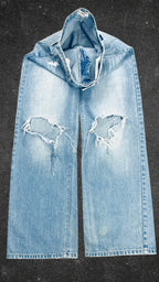 DENIM COLLECTION WIDE LEG JEANS - UK 6