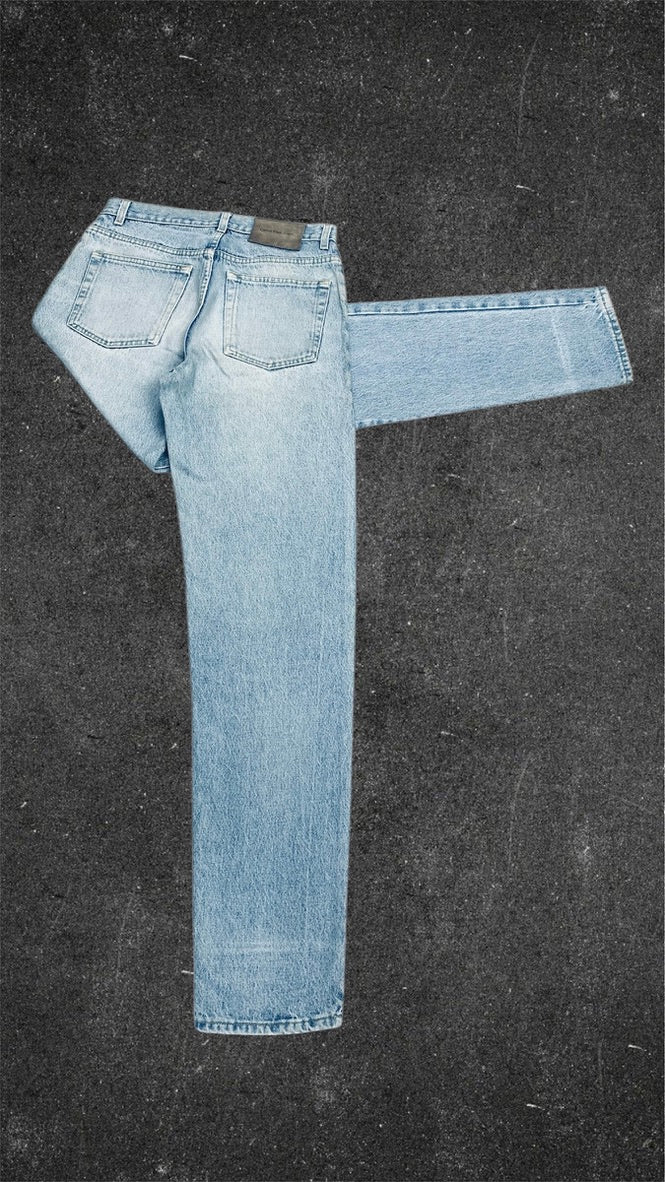 CALVIN KLEIN STRAIGHT LEG VINTAGE JEANS - UK 8