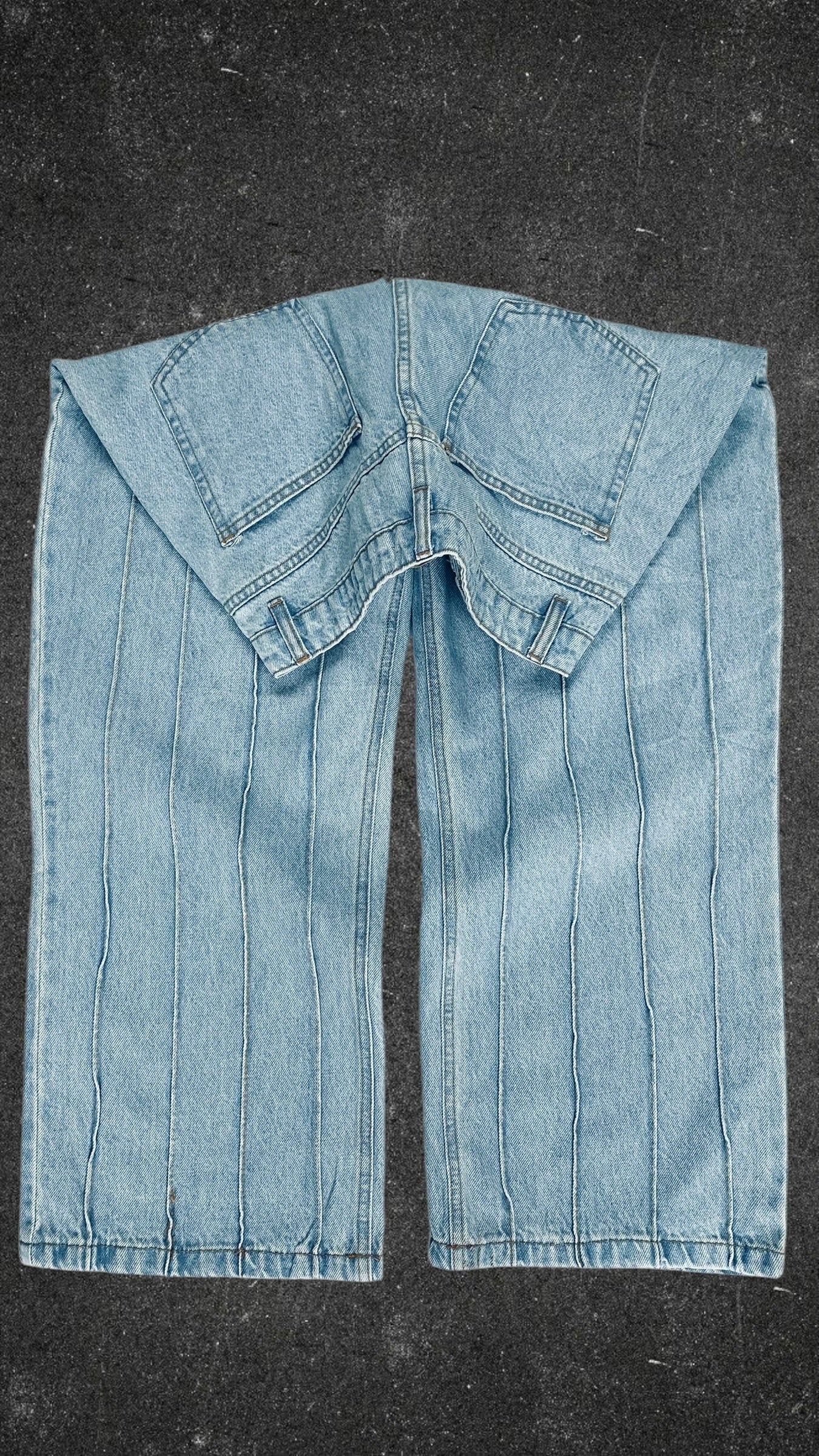 DON'T THINK TWICE WIDE LEG JEANS - UK 12