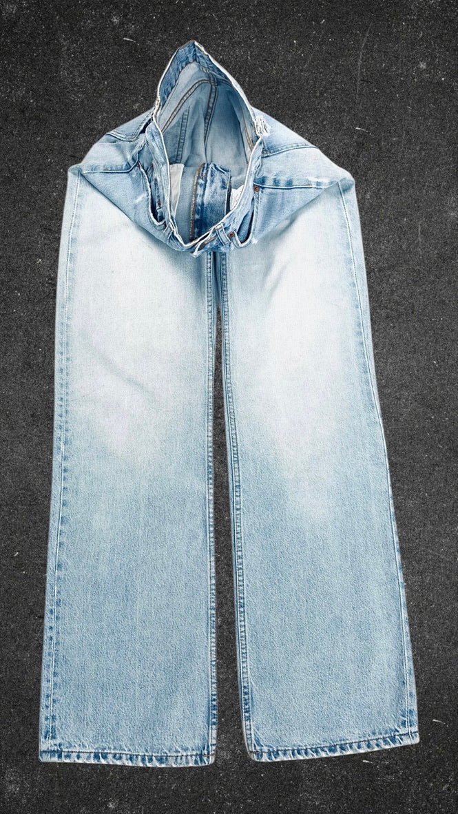 DR DENIM WIDE LEG JEANS - UK 6