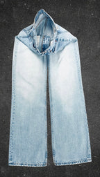 DR DENIM WIDE LEG JEANS - UK 6