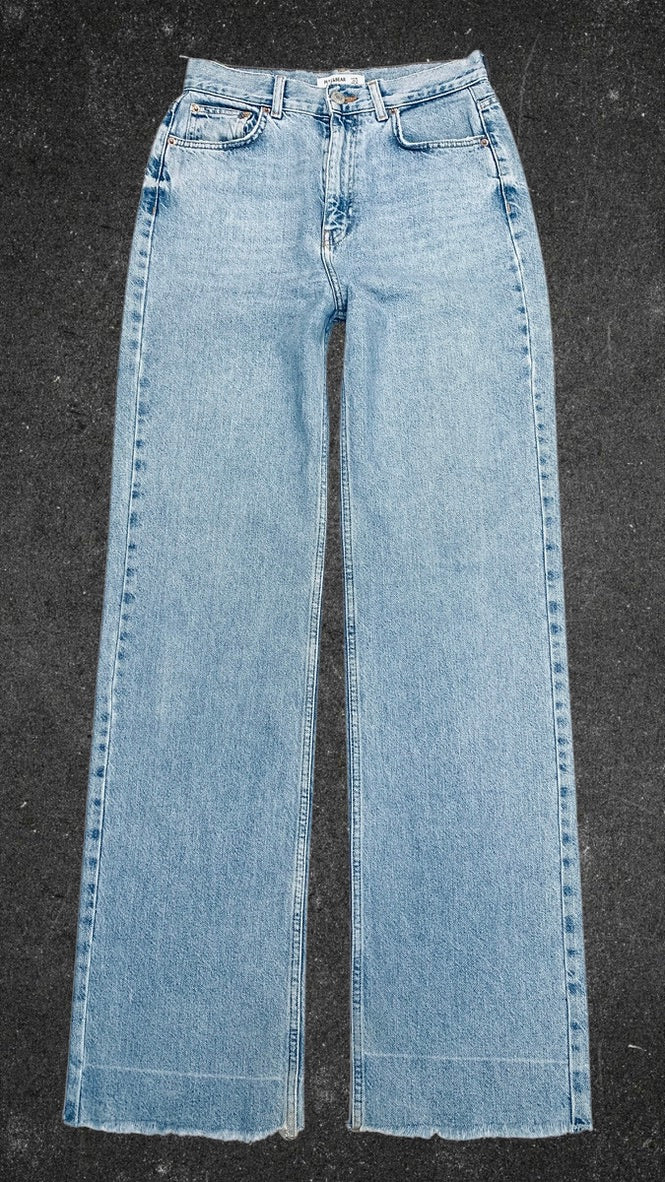 PULL & BEAR WIDE LEG JEANS - UK 8