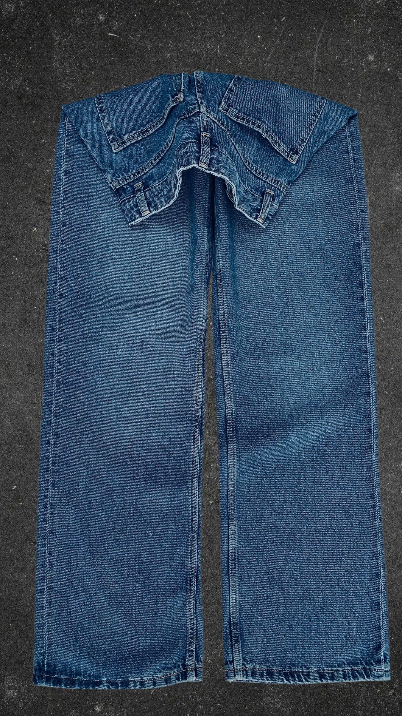 BERSHKA WIDE LEG JEANS