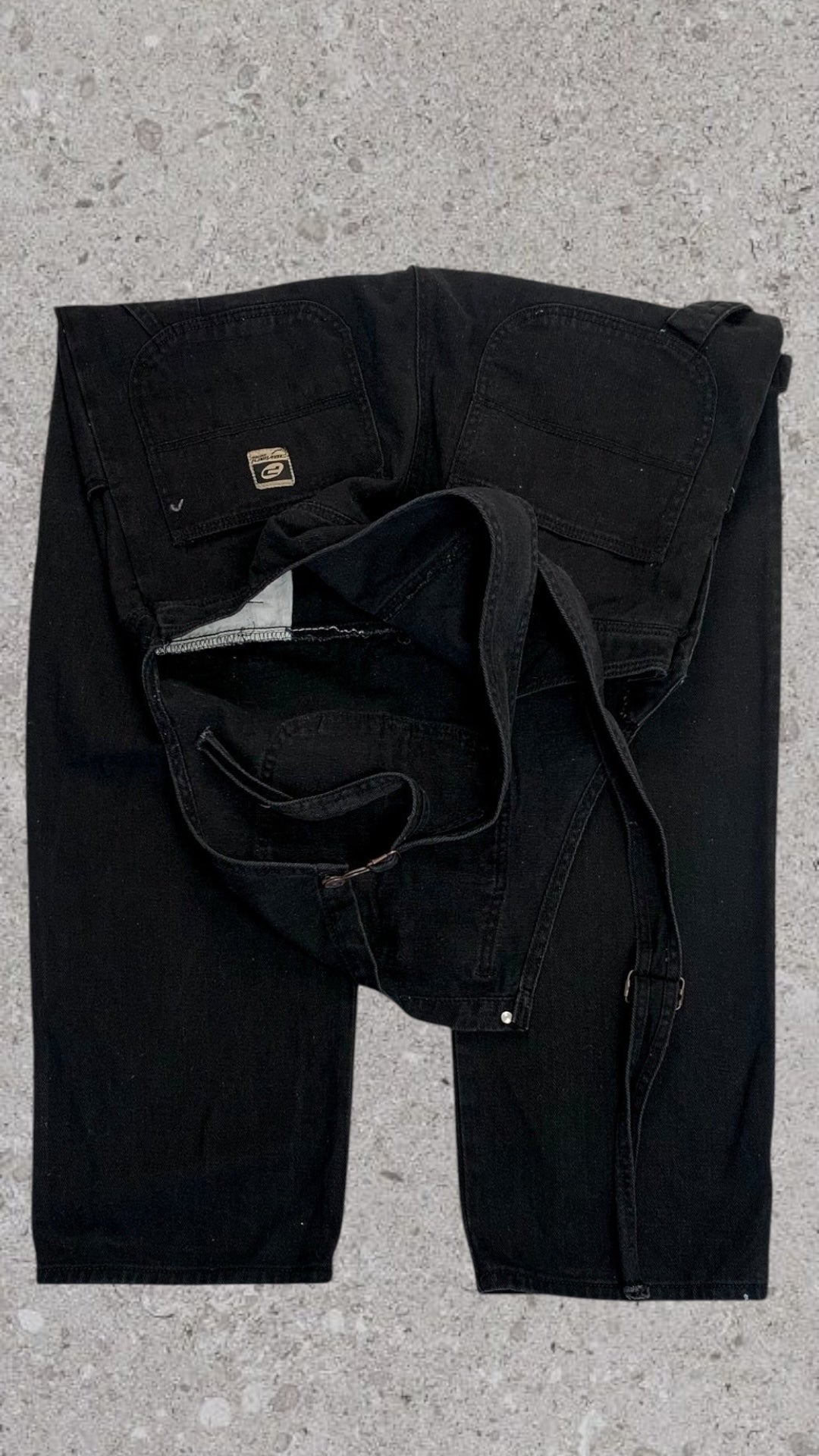 GEORGIO PEVIANI WIDE LEG VINTAGE OVERALL - UK 14