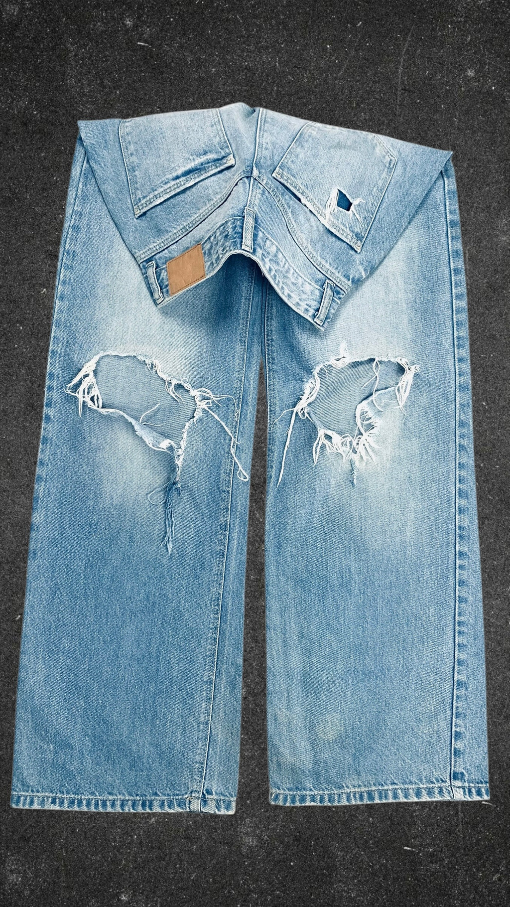 DENIM COLLECTION WIDE LEG JEANS - UK 6