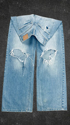 DENIM COLLECTION WIDE LEG JEANS - UK 6