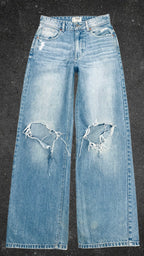 DENIM COLLECTION WIDE LEG JEANS - UK 6