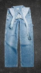 LEE 90's WIDE LEG VINTAGE OVERALL - UK 8