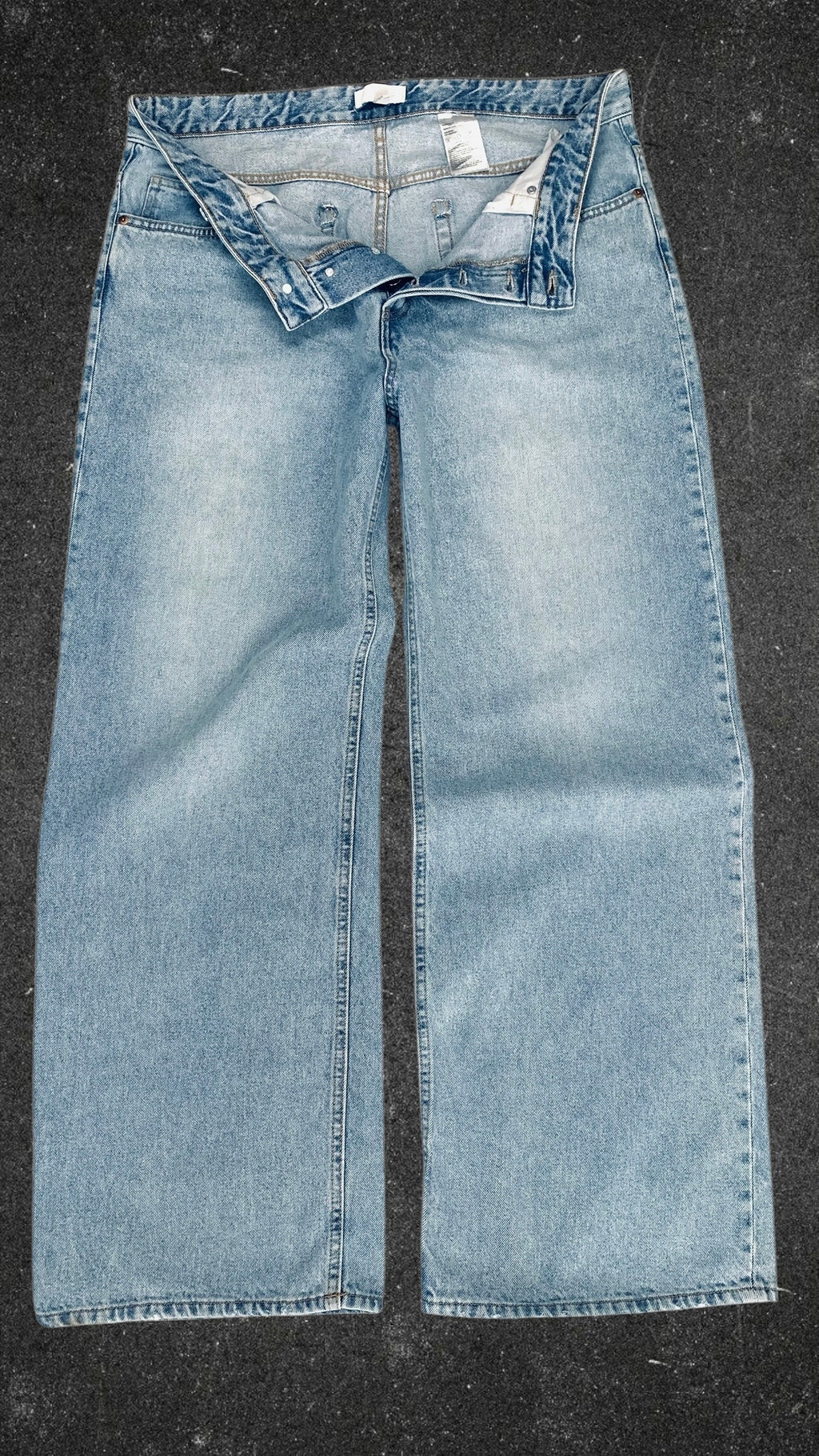 H&M WIDE LEG JEANS - UK 16