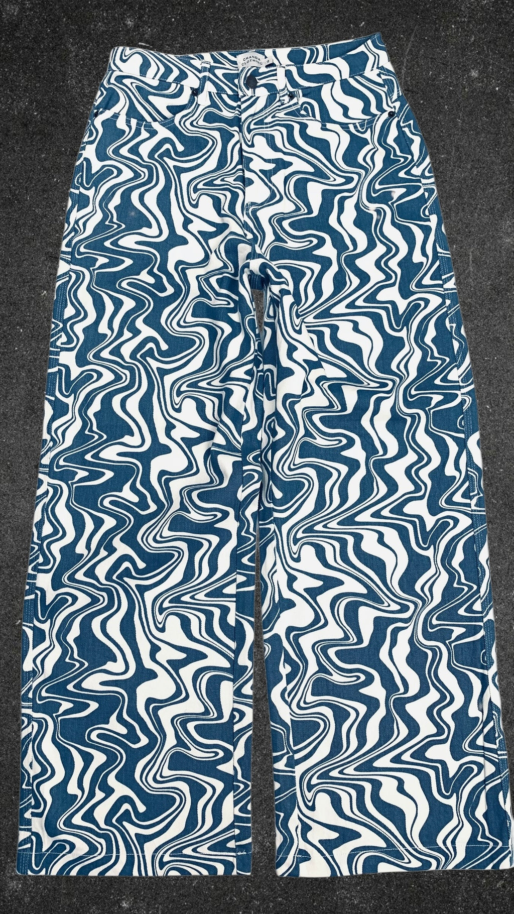 CHANDA CLOTHING WIDE LEG JEANS - UK 12