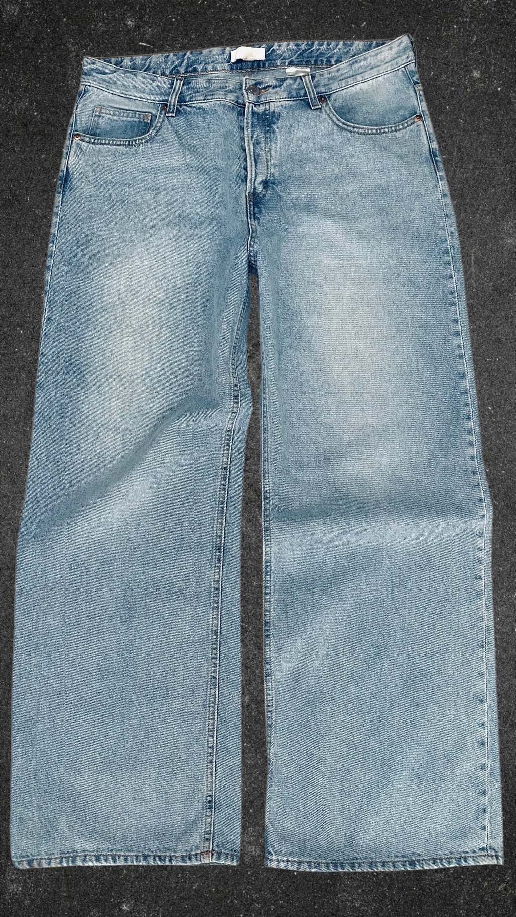 H&M WIDE LEG JEANS - UK 16