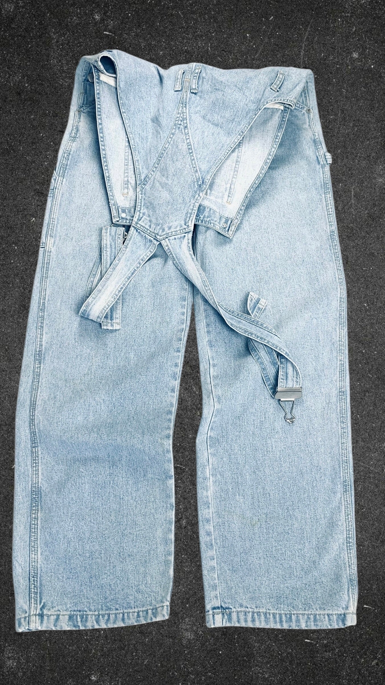 CASABLANCA 90's WIDE LEG VINTAGE OVERALL - UK 10