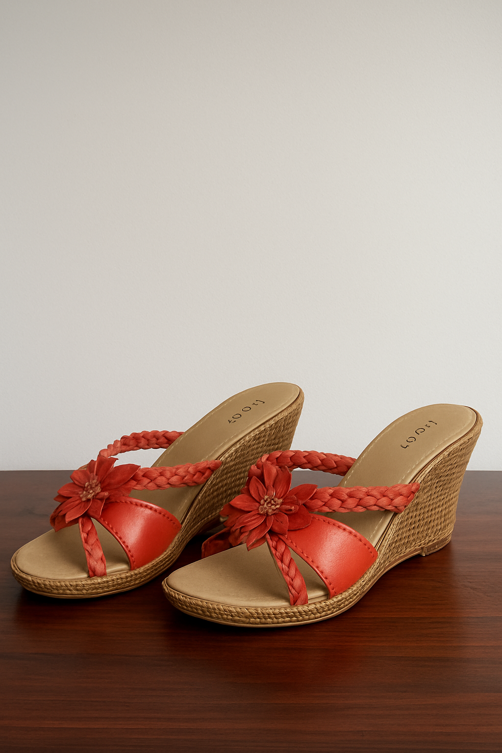 LOTUS WEDGE MULE - UK 5 - EU 38