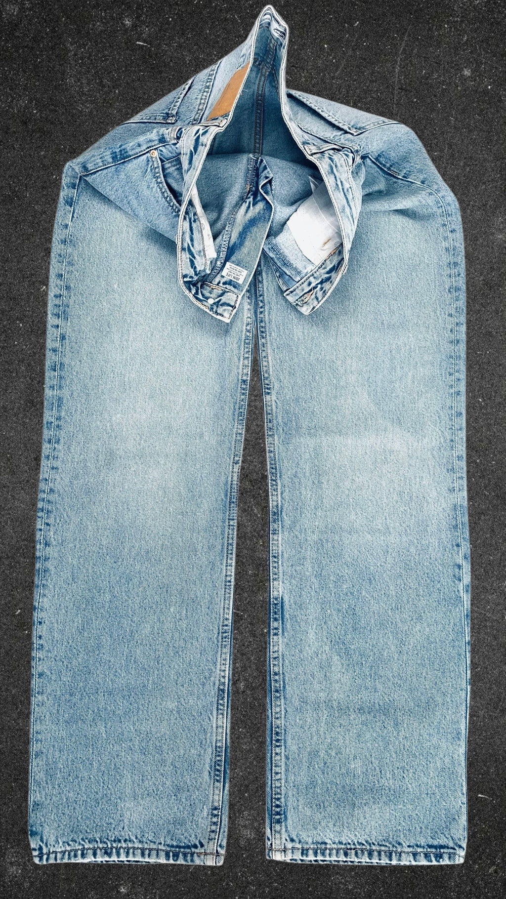 BERSHKA  WIDE LEG JEANS - UK 12