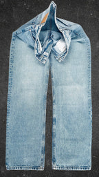 BERSHKA  WIDE LEG JEANS - UK 12