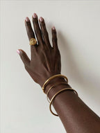 PLAIN EASY ADJUSTABLE RETRO ARMLET