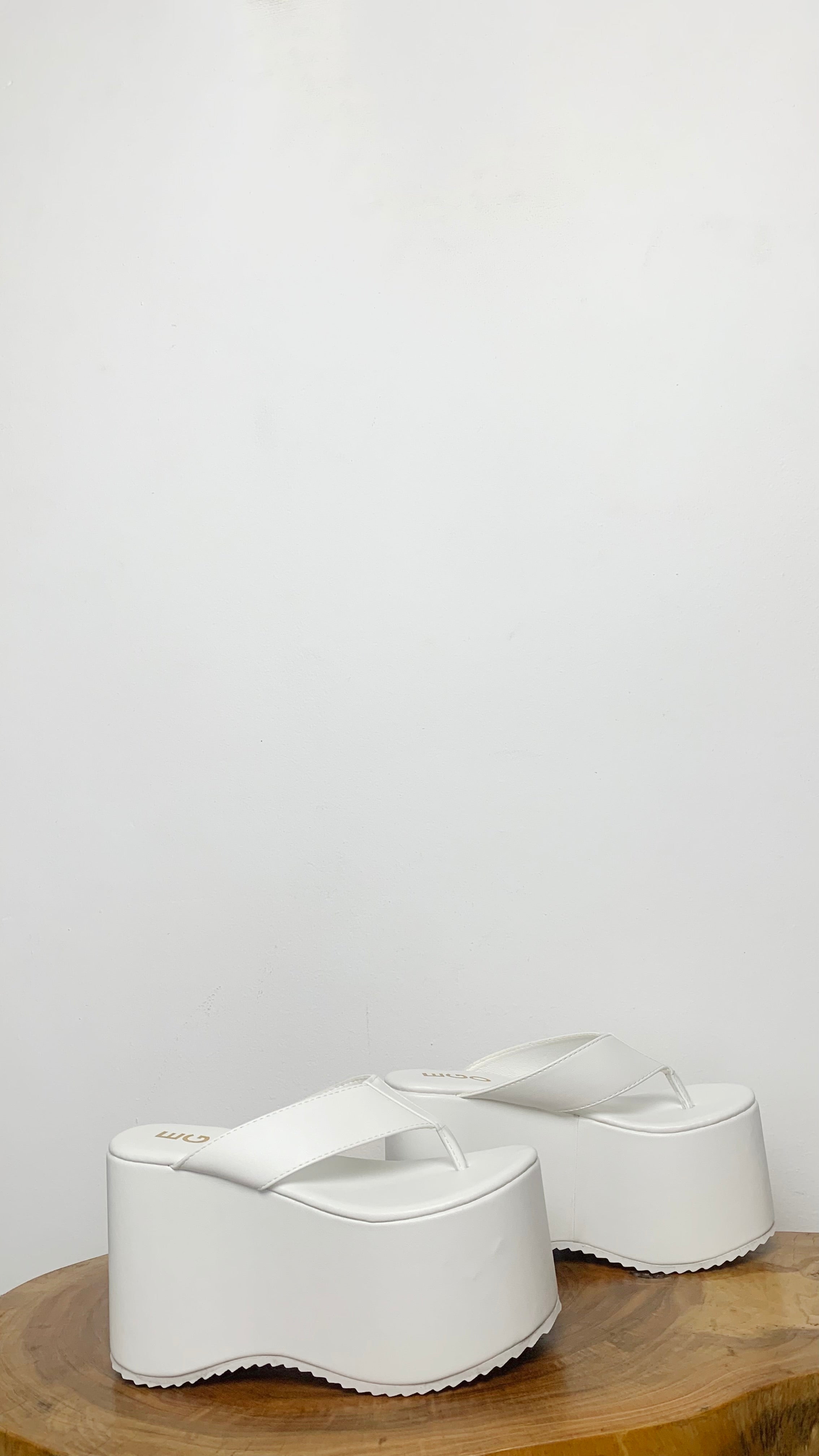 EGO BURNING THONG Y2K EXTREME PLATFORM HEEL MULE