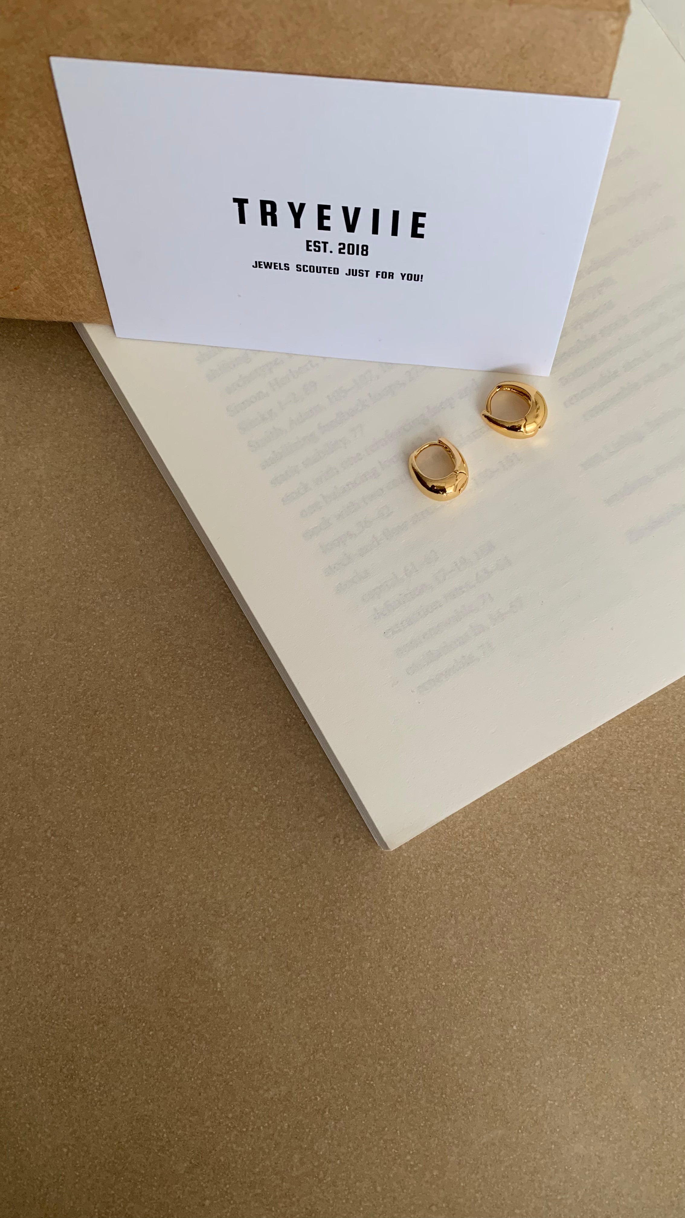 RAINDROP  HUGGIES HOOP EARRINGS