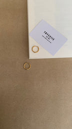 FORMATION ROUND HARLOW HOOP EARRINGS