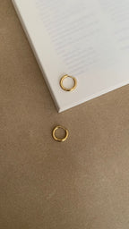 FORMATION ROUND HARLOW HOOP EARRINGS