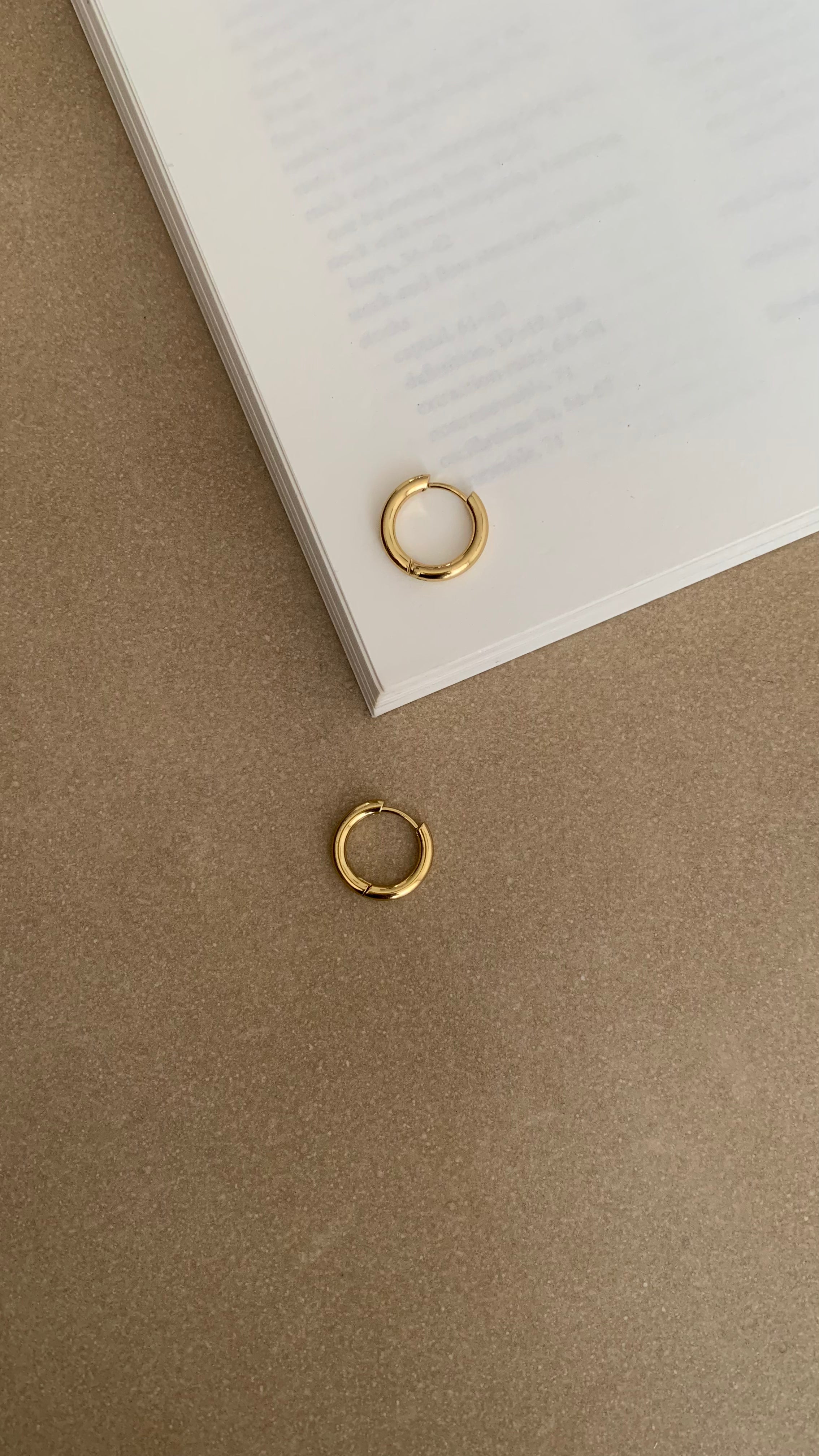 FORMATION ROUND HARLOW HOOP EARRINGS