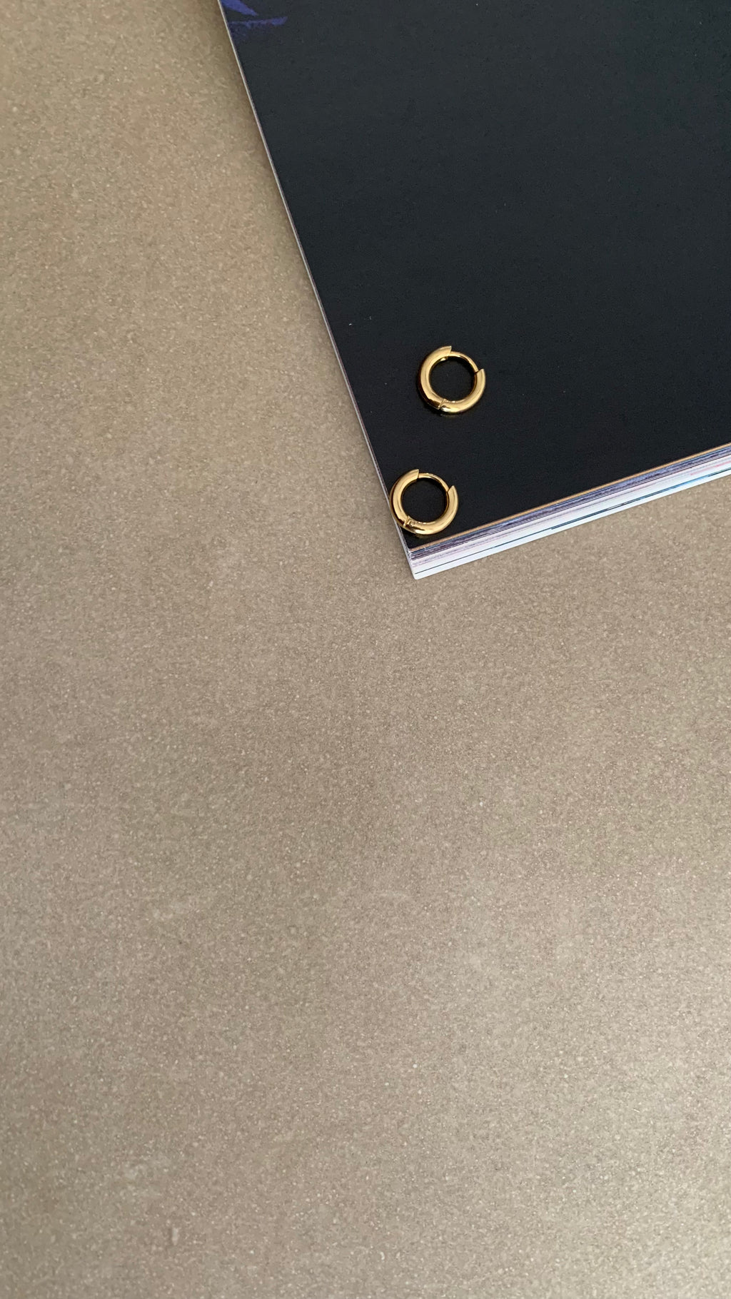 FORMATION MINI ROUND HARLOW HOOP EARRINGS