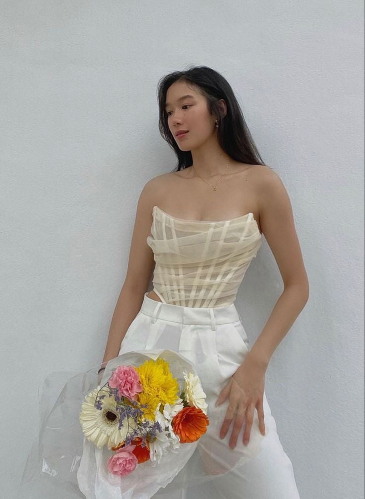 HOUSE OF CB CORSET TOP - UK 6