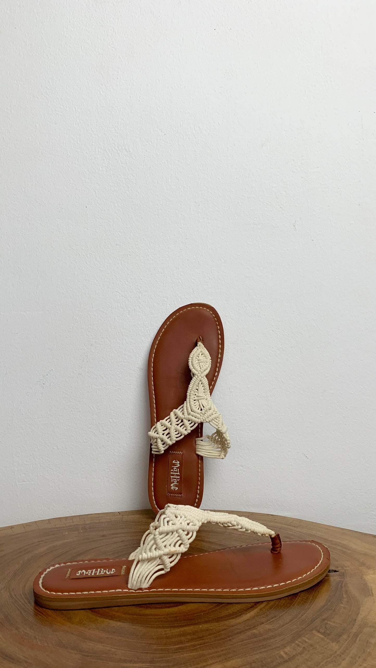 CROCHET SLIP ON THONG MULE