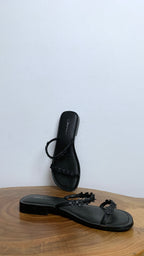 DORAIS OPEN TOE MULE