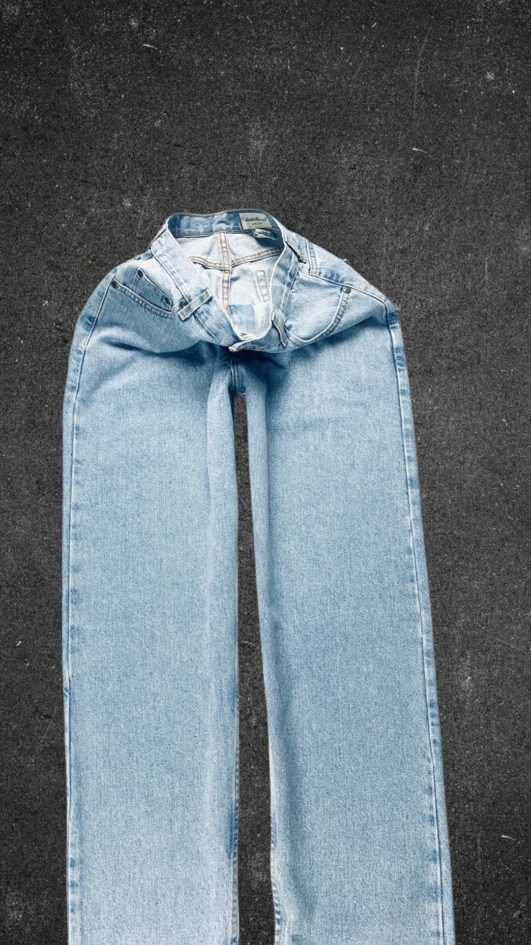 EDDIE BAUER LOOSE FIT STRAIGHT LEG VINTAGE JEANS - UK 14