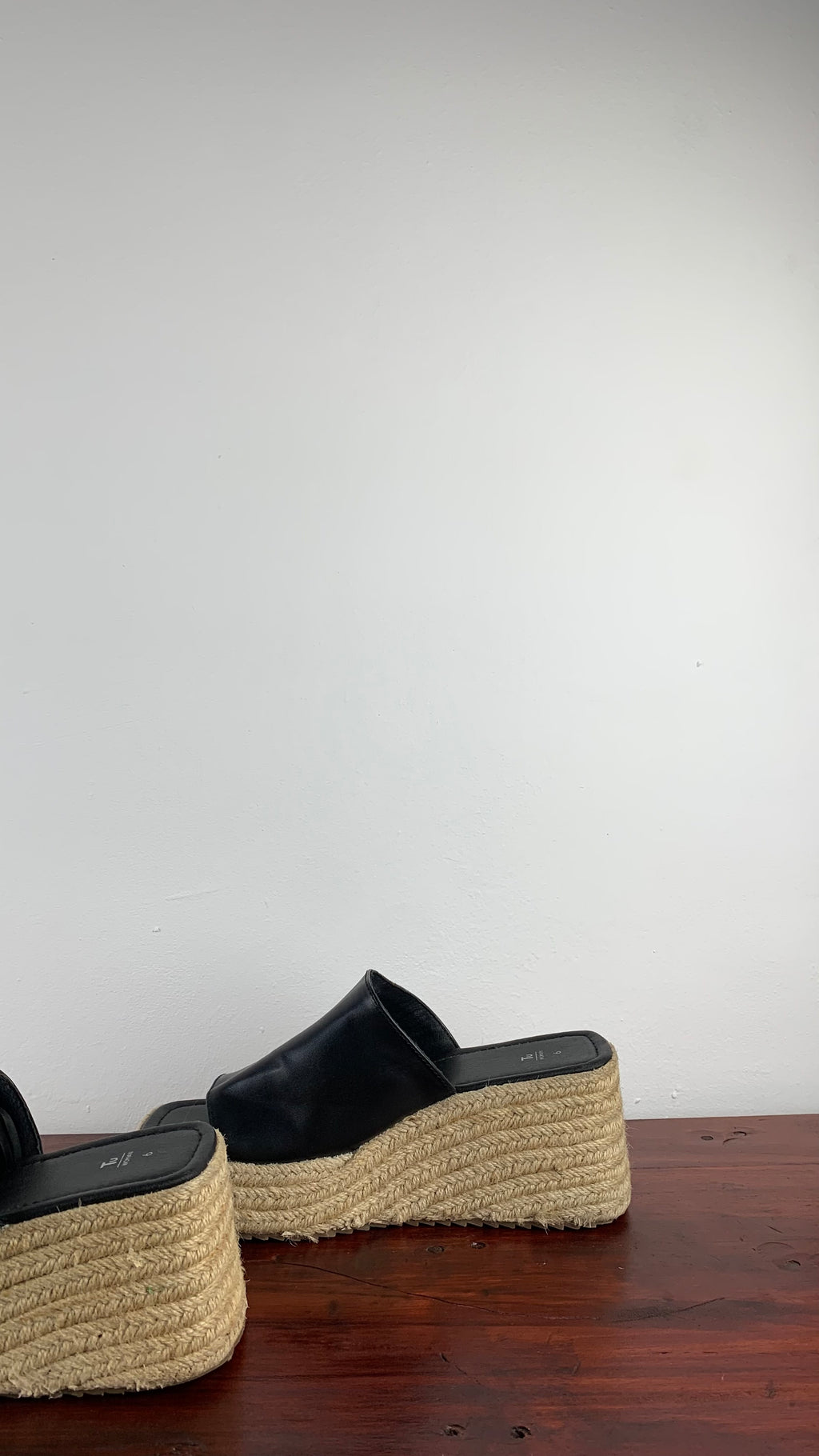 TU WEDGE PALTFORM MULE - UK 6 - EU 39