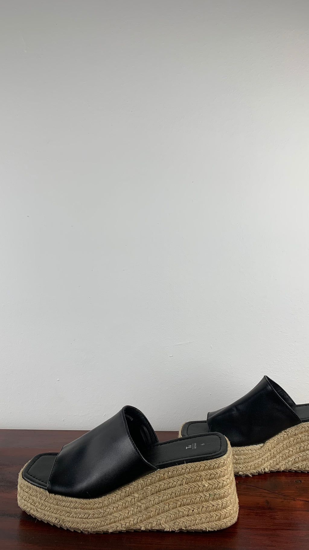 TU WEDGE PALTFORM MULE - UK 6 - EU 39