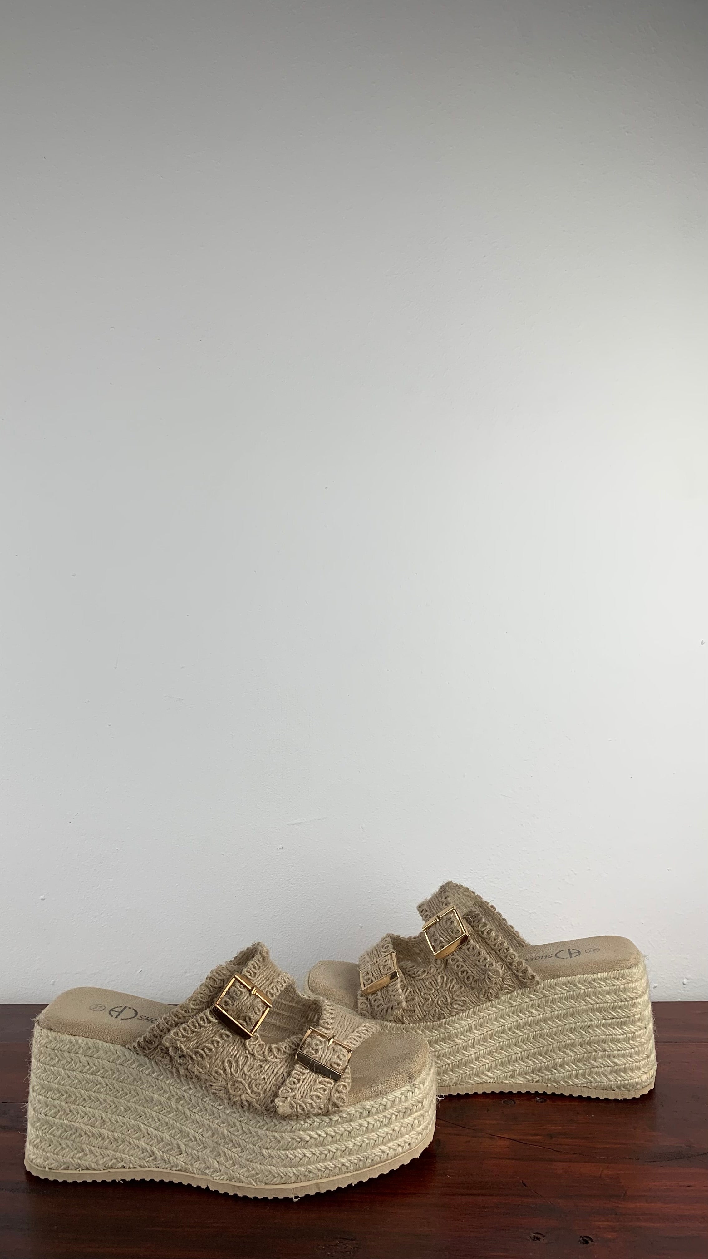 UNTAGGED WEDGE PLATFORM - UK 5 - EU 38