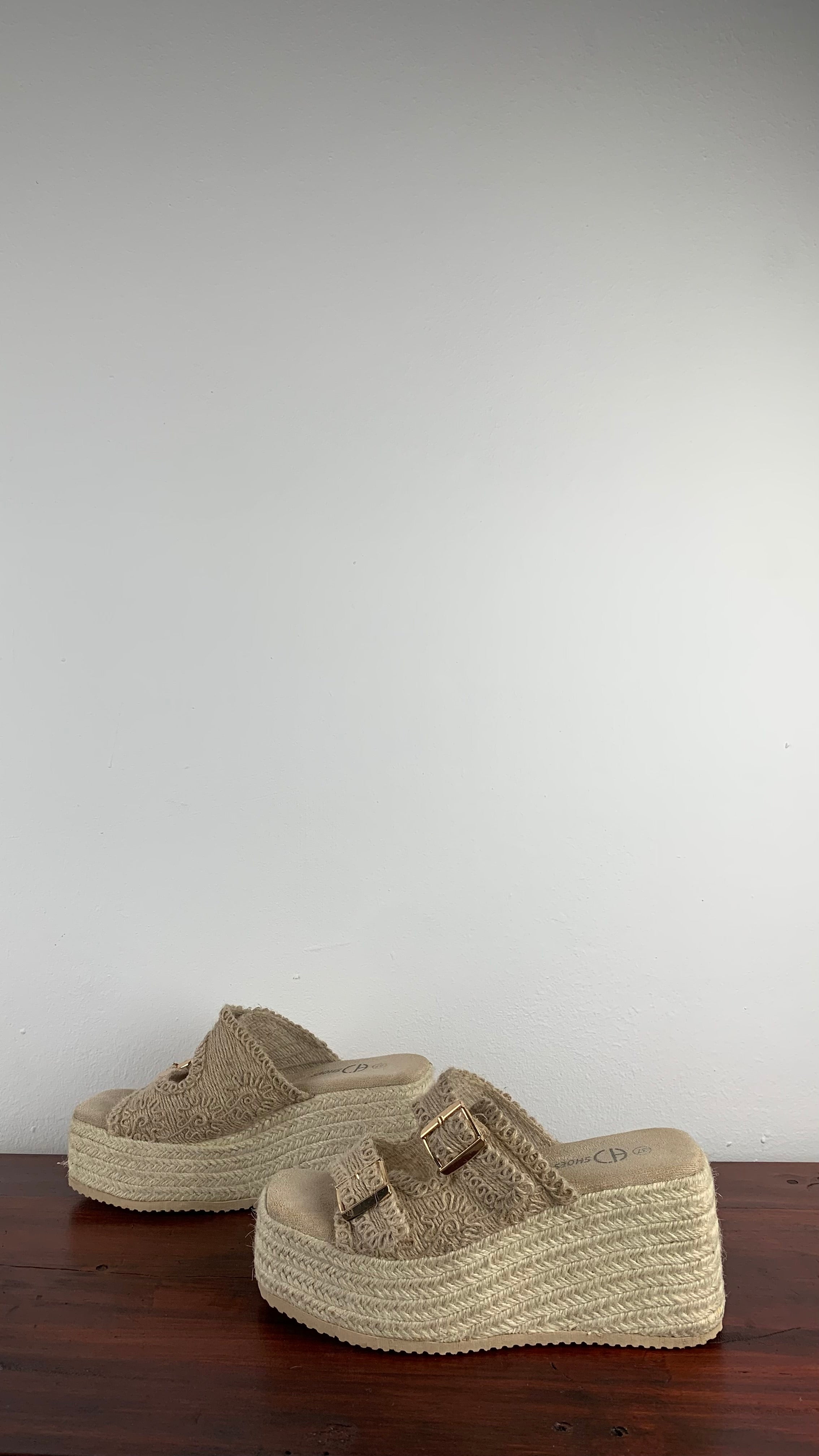 UNTAGGED WEDGE PLATFORM - UK 5 - EU 38