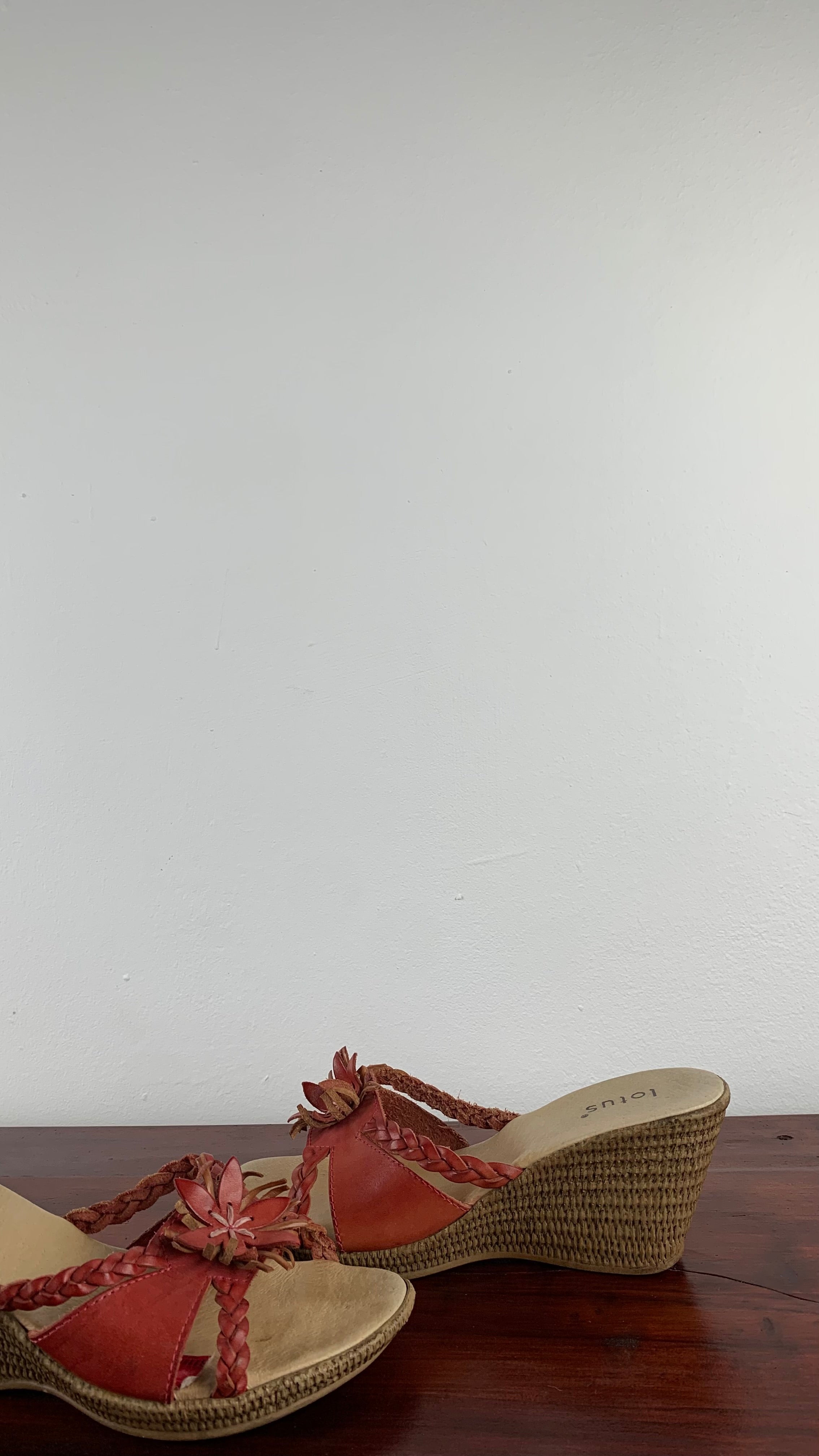 LOTUS WEDGE MULE - UK 5 - EU 38