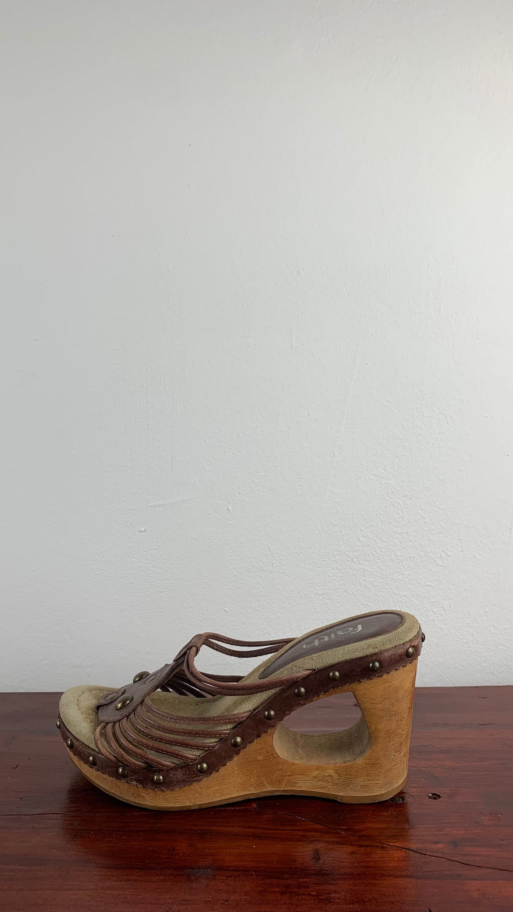 FAITH WEDGE MULE - UK 4 - EU 37