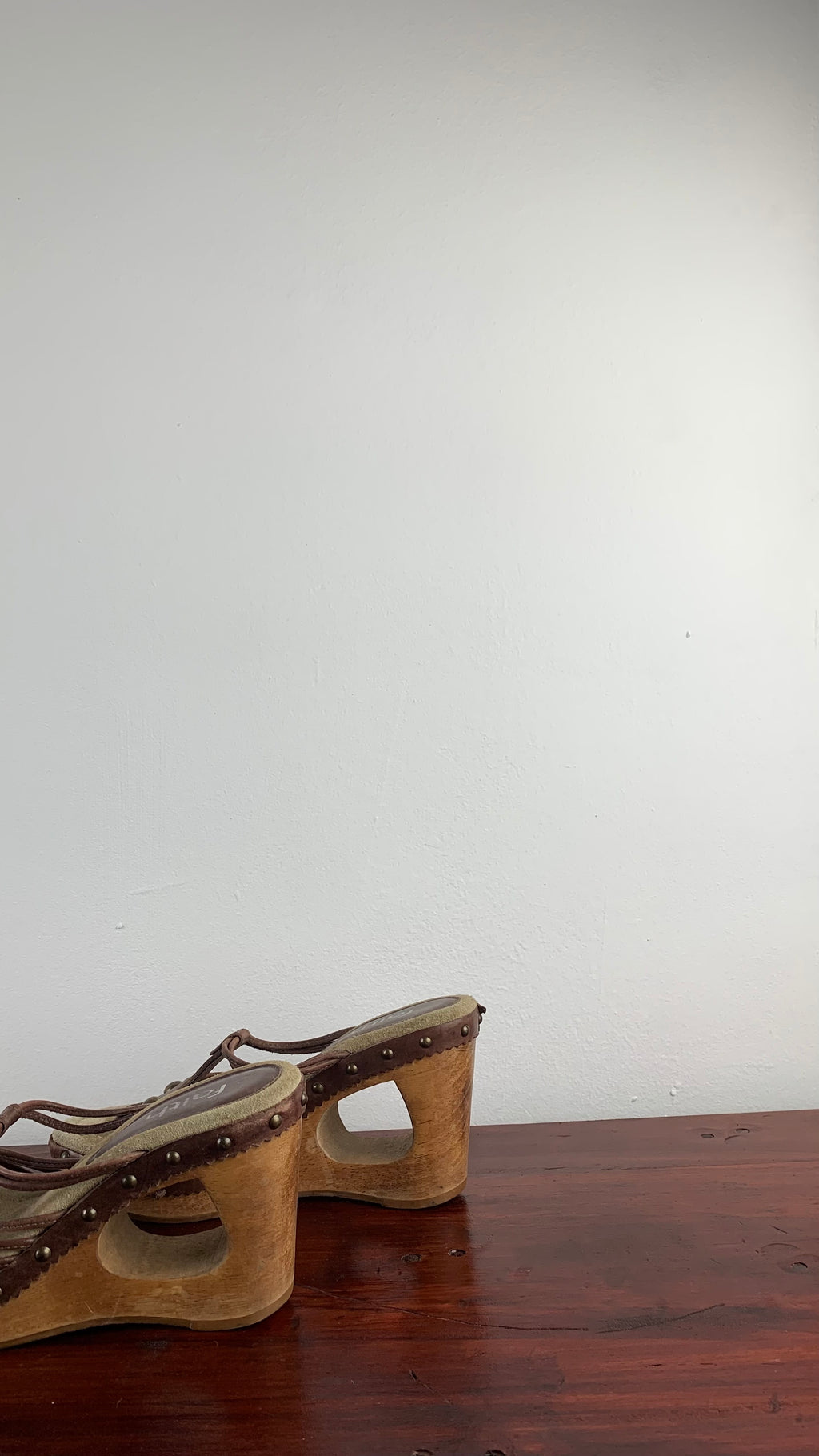 FAITH WEDGE MULE - UK 4 - EU 37