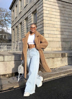 H&M WIDE LEG JEANS - UK 8