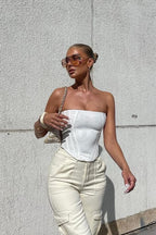 SHEIN CORSET TOP - UK 10