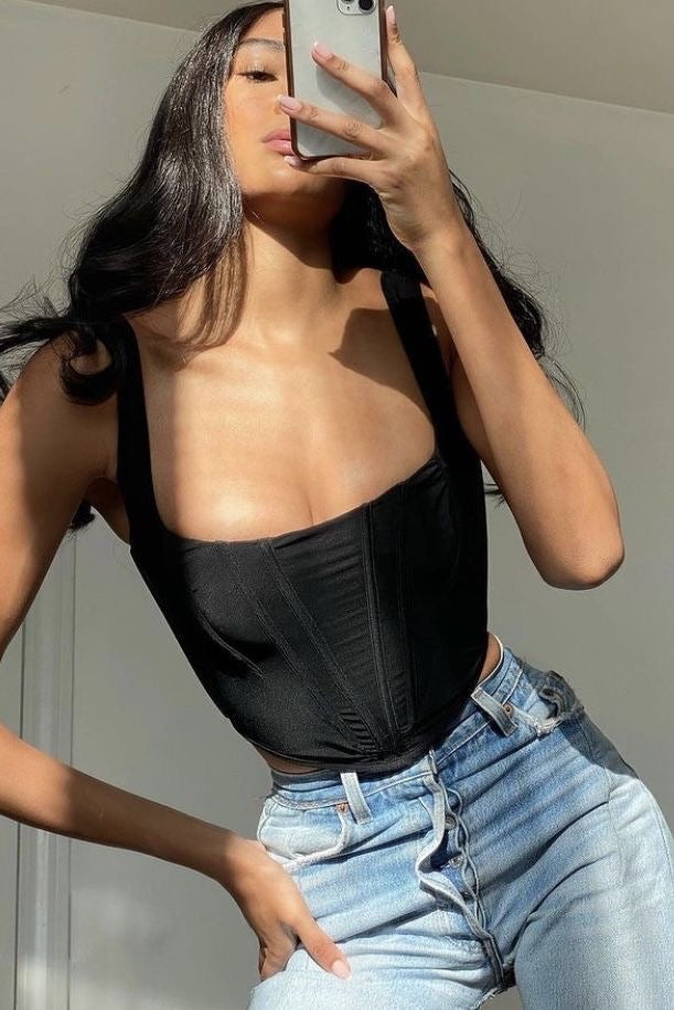 DAISY STREET CORSET TOP - UK 10