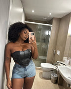 BOOHOO CORSET TOP - UK 10