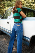 WRANGLER STRAIGHT LEG VINTAGE JEANS - UK 12